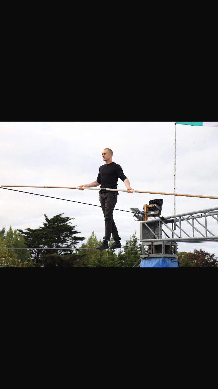 Balance pole for wire mk2